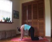 In this yoga video for weight loss the pace and intensity of the practice is more viguress. We create heat by holding the poses longer. Great workout! Good for invigorating circulation and burning calories.nnBeginner and intermediate students like this practice. Baby boomers welcome!