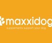 maxxidog is a wide range of supplements for dogs from maxxipaws. All maxxidog supplements are fully natural advanced formulas. Each product is specifically formulated to address certain health condition in dogs.nnmaxxiflex+ is advanced joint supplement for dogs that contains 15 active ingredients like Glucosamine, Chondroitin, MSM, Hyaluronic Acid, Devil’s Claw, Bromelain and Turmeric that support good joint health, help sooth swelling, promote mobility and ease discomfort.nnmaxxiomega oil for