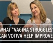 Votiva addresses two main common complaints women have about their current vaginal health.nnIn this educational (AND fun!) Amelia Academy video, Dr. Michelle Roughton and Renee explain what those two common complaints are, and how to tell if Votiva might be right for you!nnReady to start learning? Watch this video! ✨nnSign-Up for Amelia Academyn******************************nhttps://tv.askamelia.comnnLearn More About Amelia Aestheticsn**************************************nhttps://askamelia.co