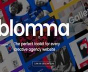 Download Blomma - Creative Agency Portfolio Theme - https://1.envato.market/c/1299170/475676/4415?u=https://themeforest.net/item/blomma-creative-agency-portfolio-theme/22778833?s_rank=611?ref=motionstop nn Unleash your creativity with our dazzling portfolio theme – Blomma! Designed in modern style and packed with a superb collection of elements, Blomma shines in every detail! With its 15 stunning homepages and a beautiful set of fully customizable inner pages, this portfolio WordPress theme pr
