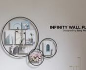 Create your own engaging and modern gallery wall with INFINITY wall float. This large, circular picture frame floats your pictures, with room to display a variety of pictures, illustrations and more. INFINITY wall float can be layered with other Umbra INFINITY picture frames for a unique wall display or gallery wall. Measures 21 inches in diameter (53 cm).