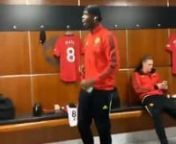 Well, as Manchester United players jack-up for today&#39;s match against Aston Villa, Pogba and Bally were spotted doing the Zanku dance as they vibe along to Rema&#39;s new song