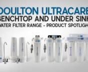 Hi and Welcome to our video on Doulton Ultracarb Benchtop and Under Sink Water Filter Range - Product Spotlight, please click the link below to check out our website:nnhttps://www.mywaterfilter.com.au/doulton-ultracarb-0-5-micron-10-twin-under-sink-water-filter-system-with-sediment-removal.htmlnnIf you have any questions or if we can help you with anything, please contact us on 1800 769 300 or jump over onto our live chat on MyWaterFilter.com.aunn- Good day folks, Rod Archdall from Water Filter
