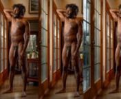 Artistic nude male photography, set to music.