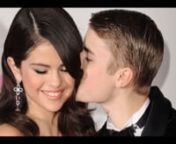 Justin Bieber and Selena Gomez cute love story from justin and selena