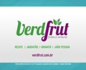 Série de VTs para o mercado de frutas e legumes Verd Frut