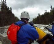Rafting the Dead River in Maine, May 2010.nnThis was my first test of the GoPro HD Hero on whitewater—despite the poor angles (I aimed it too high) and foggy lens, I think it came out ok.