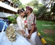 Nimasha & Arvin Wedding Highlight from nimasha