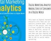 Here is the list of best digital marketing books, that will help you in learning digital marketing, skyrocket your career as Digital Marketing professional.nnRead Full List: http://logicalnerds.com/best-digital-marketing-books/nnWhat is Online Marketing &amp; Digital advertising?nnDigital marketing literally means to advertise, buy and sell products and services online. Digital marketing has become very common among the public these days. There are many products which you can buy, sell and adver