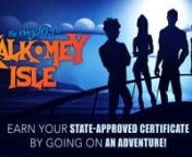 Official state-approved interactive boater safety course online—ilearntoboat.com. Complete your boating safety education by joining four friends as they embark on a boating adventure encountering storms, thieves, and a mysterious island.