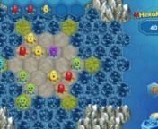 Monster rage in HexaMon! Group four identical monsters so they merge to become a stronger monster, and keep going until they reach the highest level and vanish. Don’t be fooled by how easy it looks – each level is trickier than the last. New game elements, demanding maps and a tense flood mode will have you scrambling to come up with new strategies and get the hordes of monsters under control. A fresh challenge every time, HexaMon will keep you entertained for hours on end.