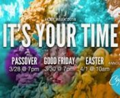 It’s Holy Week, and we have a few events going on! First, join us this Wednesday, March 28th, at 7pm for our annual Passover Celebration! We will be going through an abridged version of a traditional Jewish Seder meal, this year led by Dan Sered from the organization Jews for Jesus. To attend, you can sign up either at the info booth or online, and then be sure to join us on March 28th!nnNext up, we are hosting a Good Friday service on Friday, March 30th, at 7pm! There will be worship and a sh