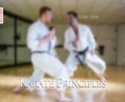 An instructional DVD with a difference - Karate Principles doesn&#39;t show how to do basic technique; it doesn&#39;t show any kata, there isn&#39;t any kumite in it! What Karate Principles does is explore the fundamental bio-mechanical processes that underpin all karate movement. Whether you are just starting out on your karate journey or a seasoned instructor looking for inspiration for your classes, the ideas expressed in this DVD will prove invaluable. Karate Principles offers detailed explanations, tra