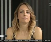 Il Mix degli Interventi della Splendida Chiara Aleati a Juventus Tv.