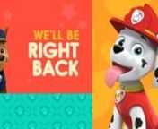 Writer and Producer - Paw Patrol Friday Premieres PromonON AIRnPROPERTY OF NICKELODEON.