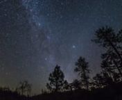 Mount Laguna, California. Cleveland National Forest.nnEpic fireball at 00:41nnI produced the video by shooting 493 frames shot from 1:19 AM PDT to 4:55 AM PDT on August 12, 2016 with my Canon 6D and Sigma 15 mm at f/2.8 25 sec ISO 3200.nnI stayed up until dawn this morning and the night before shooting the Perseids. While the show didn&#39;t put out 200 meteors an hour, it was the best meteor shower I&#39;ve seen in a long time.nnAlso, beginning a few hours earlier the humidity got over 80% up here and