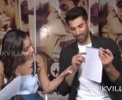 After playing lovers in Aashiqui 2, Aditya Roy Kapur and Shraddha Kapoor are romancing each other in Ok Jaanu. Since they are working for the second time around, we asked them to take the Compatibility Test and here&#39;s how well they know each other!