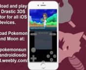 All New Pokemon Sun and Moon + Drastic 3DS Emulator, 2017 updated version:- http://bit.ly/2rx8plMnMinimum Requirements: android/ios, 2 cores cpu, 2gb ramnn#pokemon #pokemonsunandmoon #pokemonsun #pokemonmoon #pokemonsundownload #pokemonmoondownload