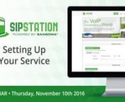 Last month we broke down the basics of SIP trunking &amp; what it can do for you. In this installment of our SIP trunking webinar series we’ll show you how incredibility easy it is to set up SIPStation service.nnSIPStation is a service that provides high volume FreePBX or PBXact SIP trunks. With SIPStation, you can be making calls from your FreePBX or PBXact system in just a few minutes. They are easy to use. No contracts, no fuss. And when combined with the free SIPStation module, you have an