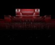 Lines A/V Architectural Mapping Performancenthe Palace of Parliament in Bucharest, Romania, 2016nnhttps://www.behance.net/gallery/46361059/Lines-AV-Architectural-Mapping-PerformancennLines is an abstract architectural mapping show which took place on the facade of the Palace of Parliamentin Bucharest, which is the second largest administrative building in the world, with usage of more than 104 projectors over 2.000.000 ANSI lumens, on 23.000 square meters of projection surface. It has been bil