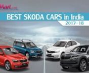 Skoda India - Know about your Skoda car modes in india. SagMart Provides you full edification about Skoda Cars, news, reviews, price, features, photos and many more - http://www.sagmart.com/models/Skoda