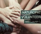 Naturopathic Volunteering with Lauren Lacey from breastfeeding the husband