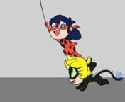 After seeing the announcement for a chibi Ladybug and Chat Noir series, I thought it would be fun to animate nthem!! It was so fun and hope you enjoy the end result of my fan animation!!!nnMiraculous Ladybug and Chat Noir were created by Thomas Astrucn :D