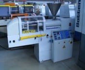 Controlversion: Unilog 1020nnOperating Hours 8196 Hrs.nnPrice: on requestnnnnTechnical detailsnnClamping unitnnSize of mould platens (h x v): 470 mm x 280 mmnnMould height min.: 150 mmnnMould height max.: 250 mmnnMax daylight: 450 mmnnHydraulic ejector - stroke: 100 mmnnEjector force forward/backward: 26,2 kNnnnnInjection unitnnLs/D ratio: 14nnShot weight, PS: 44,6 gnnInjection stroke: 100 mmnnScrew speed: 400 1/minnPlasticising rate max.: 12 g/snNozzle pressure: 35 kNnnnnElectric and Hydraulic