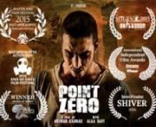 POINT ZEROnA film by Arthur Cauras / Un film de Arthur Cauras.nWith Alaa Safi, Afif Ben Badra, Pauline Effa, Stephane Rouabah, Gregory Babene, Monia Moula.nMusic by Dan Berridge.n(c) FORGEn- - -nENG - In a wasted future, the world has sinked into chaos after an epidemic of an unprecedented scale, and the rare human survivors have regressed to a quasi-primitive level. To provide for his beloved, a man is forced at the risk of his life to venture in enemy territory inhabited by savages fearing nei