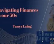 In this Visible! workshop, hear from expert Tanya Laing from Gibson Laing Wealth Management.nTanya takes us through Navigating Finances in our 50s. nnFrom ageing parents, divorce, empty nesting to downsizing and menopause, life can all throw a spanner into our carefully planned works. Tanya will take you through an in-depth look at navigating our 50s and conquering those milestones - both expected and unexpected.nnThis workshop has been created and curated by Visible! by Boring Money.nnBoring Mo