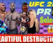 UFC 281 PRO Audra Cummings & Darris Flowers from audra