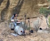 In September, 2022, percussionist and sound artist Susie Ibarra was in residency at The TANK. In addition to exploring the sonic dimensions of The TANK itself, she did field work, playing and recording in some extraordinary locations in the area. In the video below she experiments with her entire jazz kit in Sand Canyon in Dinosaur National Monument.