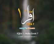 IQRA 1 Muka Surat 7 by Ustazah Hanani from ustazah