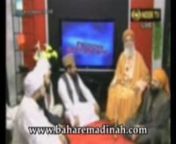 Speech by Ghazi-e-Millat Hazrat Syed Hashmi Mian Sahib on Noor TV , 6th June 2009.
