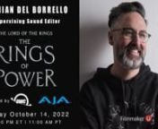 This Friday Supervising Sound EditorDamian Del Borrello joins Filmmaker U at 2pm ET!In this episode we talk with Damian about transforming the sound of the iconic movies into a new series, diving deep into the