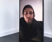 Inherent Resolve HD Video, 30min(2021). nAn actor is laying on the floor making a selfie video while addressing the viewer in an intimately seductive manner staged as a homage to Vito Acconci’s seminal video work “Theme Song” from 1973. In contrast to Acconci, who seduces the viewer, entices him or her to join him, and as a result points to the unbridgeable barrier created by the medium, the actor in Gal’s video recites audio messages broadcasted by the U.S. military through local Iraq