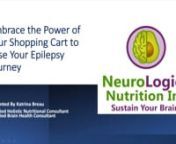This is the video presentation by Katrina Breau, about nutrition for epilepsy. The full session was held for the Alberta Epilepsy Education Webinars, on October 20, 2022. For more details visit www.albertaeweb.ca