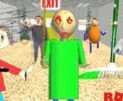 Welcome to Baldi&#39;s school house of fun and excitement. Not so exciting because once you make him mad you will pay the price. Maybe soon Ill try and play the real version, I&#39;ve done it before but that was years ago. There is no music and I do not know why, so your going to have to keep with me or try and help me with this problem, Thank you. This version on roblxo is the Baldi&#39;s Basic Remake, pretty fun and some what harder than the others.