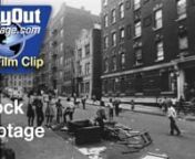Stock Footage link nhttp://www.buyoutfootage.com/pages/titles/pd_na_196.php nnOrdinary people and life in the South Bronx with its crowded living conditions and poverty.nn00:01:30 Bird’s eye view of the 3rd Ave El train cutting through the urban density of the Bronx borough of New York.nn00:03:13 3rd Ave El train rumbling down the tracks in the South Bronx borough of New York. Passenger POV from the moving train as commercial buildings, neighborhoods and tenements flash by. Traveling motion f