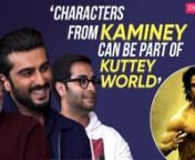 In a candid conversation with Pinkvilla, Arjun Kapoor, Vishal Bhardwaj and Aasmaan Bhardwaj open up on their upcoming film - Kuttey, possibility of bringing the worlds of Kuttey and Kaminey together, the present state of the industry, crossover cinema and multiverses, and on Ajith Kumar. Vishal also remembers Irrfan Khan.