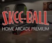 Skee-Ball® Home Arcade Premium Skee-ball MachinennThe first-ever Skee-Ball® unit designed specifically for homes, now you can own an American-made classic that&#39;s sure to provide hours of fun! With an LED pixel display, 6 game modes and official Skee-Ball® sounds made by the experts at LifeStyle77, a sister company of Bay Tek, the Home Arcade Premium is the perfect addition to any home&#39;s entertaining space!n•tSkee-Ball® Features and Benefits:n•tFeatures 6 different game modes with game ru