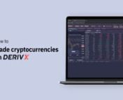 Check out our video to learn how to place a crypto CFD trade on Deriv X – a CFD trading platform to fit your style.