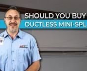 So what’s a mini-split? And should you buy one? We’ll break it down for you in this video.nnA mini-split is a solution for your heating and cooling needs that does not require the use of ductwork. If you think a mini-split is right for you, you can check out our product page and select ductless to see our options like the Mitsubishi MSZ-GL Ductless.nnWhat’s a mini split? 0:41nWhat are the pros and cons of a mini-split? 1:14nWhat&#39;s the cost of a mini-split? 2:11nIs a mini-split right for yo