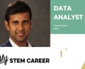 Gather around the campfire (or board room), and learn how storytelling and data analysis converge. Explore a career as a Data Analyst with Theesh Mohan of Meta. Theesh walks us through the process of analyzing data, finding trends, and condensing 10 weeks of work into a 1 hour meeting.nnLearn more about careers at Meta: https://www.metacareers.com/ nn---nnData Analyst - My STEM Careernn⭐Name: Theesh Mohannn⭐Title: Product Reliability Specialistnn⭐Company: Metann⭐STEM Career Lesson: Data