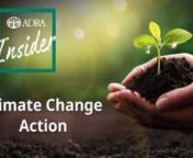 Join ADRA Insider Host, Heather Grbic and Associate Director for Programs, Avish Raj, as they discuss how ADRA is bringing the issues of Climate Change into all of the projects that ADRA Canada funds around the world.