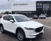 Snowflake White Pearl Mica Used 2021 Mazda CX-5 available in Madison, WI at Russ Darrow Mazda Madison. Servicing the Madison, Fitchburg, Monona, Shorewood Hills, Five Points, WI area. Used: https://www.russdarrowmadisonmazda.com/search/used-madison-wi/?cy=53718&amp;tp=used%2F&amp;utm_source=youtube&amp;utm_medium=referral&amp;utm_campaign=LESA_Vehicle_video_from_youtube New: https://www.russdarrowmadisonmazda.com/search/new-mazda-madison-wi/?cy=53718&amp;tp=new/ 2021 Mazda CX-5 Grand Touring - S