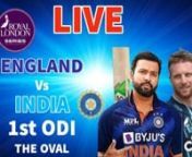 �Live &#124; India Vs England Live Match Today &#124; India Vs England 1st ODI Live &#124; India Vs Englandnn #IndiaVsEnglandLiveMatchTodayn#IndiaVsEngland1stODILive #IndiaVsEnglandn#INDvsENG #IndiavsEngland #IndiavsEnglandLiven#ENGvsINDnnIndia Vs England Live Match TodaynIndia Vs England 1st ODI LivenIndia Vs EnglandnIndia vs england live scorenIndia vs england live score todaynIndia vs england live streamnIndia vs england live streamingnIndia vs england odinIndia vs england playing 11nIndia vs england odi