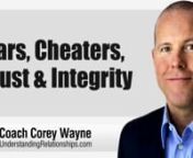 Are liars and cheaters capable of having trust and integrity in relationships?nnIn this video coaching newsletter I discuss an email from a viewer who met a woman at a CrossFit competition. They seemed to connect well, then she unfollowed him on social media after the event was over. She was recently divorced and he apologized for upsetting her and she told him she wasn’t ready for anything new. She later admitted she had been having an affair with a married man and that she wanted to leave hi