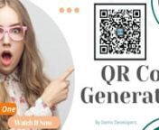 Do You Want To Make A QR Code? Do You Want To Generate QR Code For Wi-Fi network, SMS, Emails, Web URLs? Try QR Code Generator App.nnQR Code Generator Can Easily Generate QR Code For Any URLs, Wi-Fi Network, SMS And More. This Is Windows 10/11 Version. You Can Get A Free Trials Of The QR Code App From Microsoft Store. Search