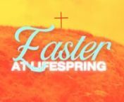 Welcome to LifeSpring&#39;s online worship! This week, we are celebrating the death, burial, and resurrection of Jesus with a special Easter program. Today&#39;s service features our kids participating and a special time sharing in communion. nnThis week, we will not be having our discussion time. Instead, we&#39;ll be joining together at NTCA after the service for a special kids potluck and egg hunt. nnIf you would like to support the mission of God at LifeSpring, visit https://lifespringadventist.church/g